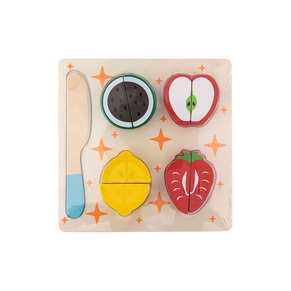 Juego Cortar Frutas Mdf 18x18x2.2cm