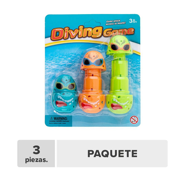 Huevos Buceo Plástico 3pcs