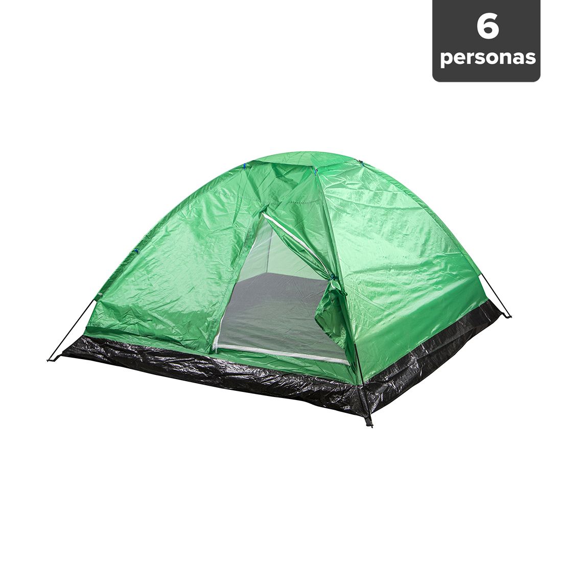 Tienda Acampar 6 Personas 3x3x1.5m