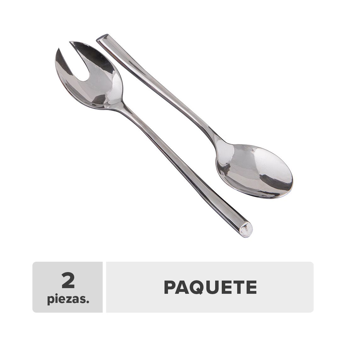 Utensilios Ensalada Acero Inoxidable 2pcs
