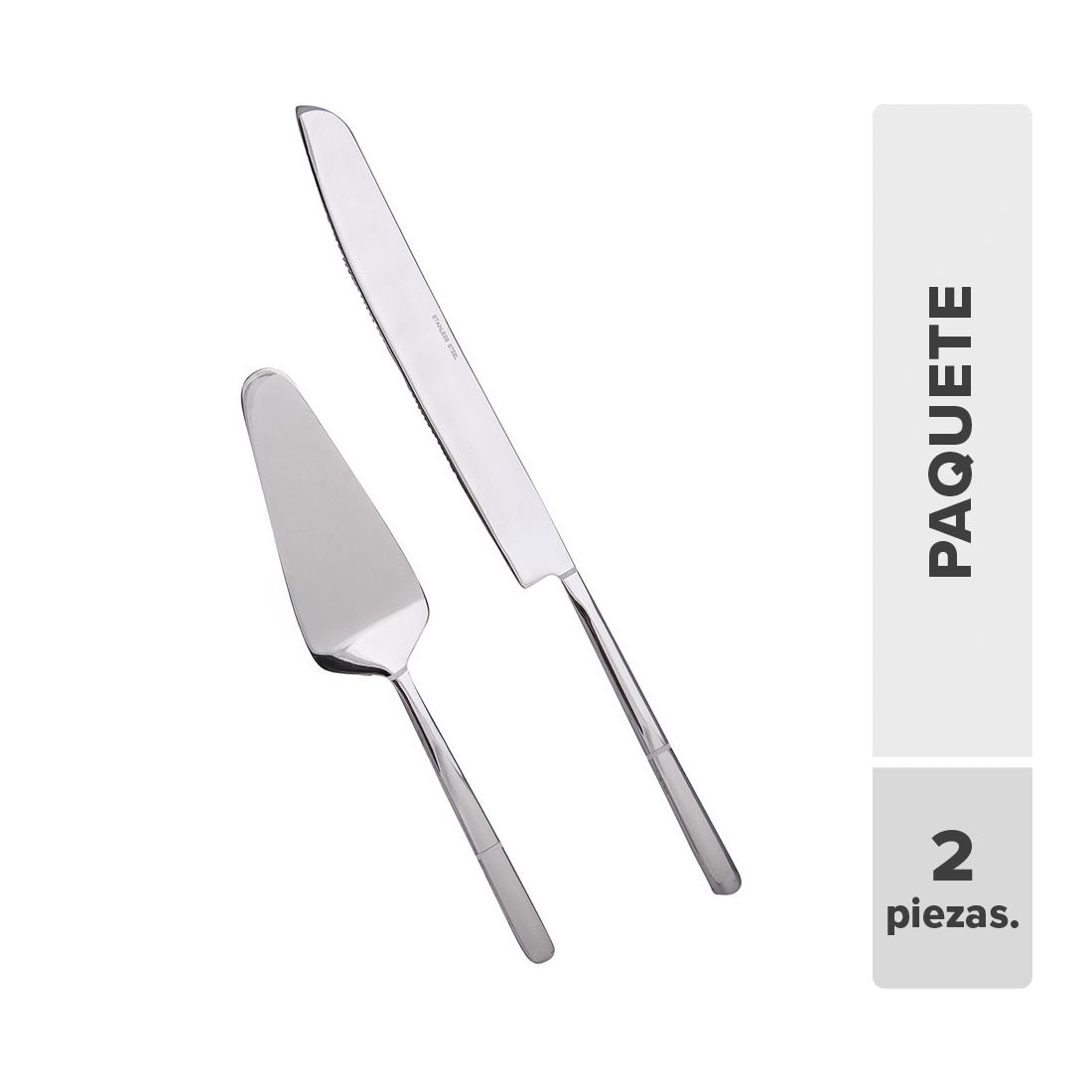 Utensilios Pastel Acero Inoxidable 2pcs