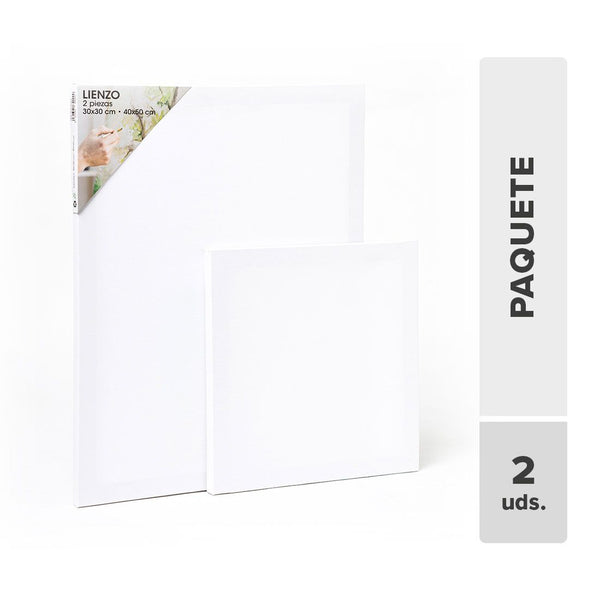 Lienzo Pintura 30x30cm-40x50cm 2pcs