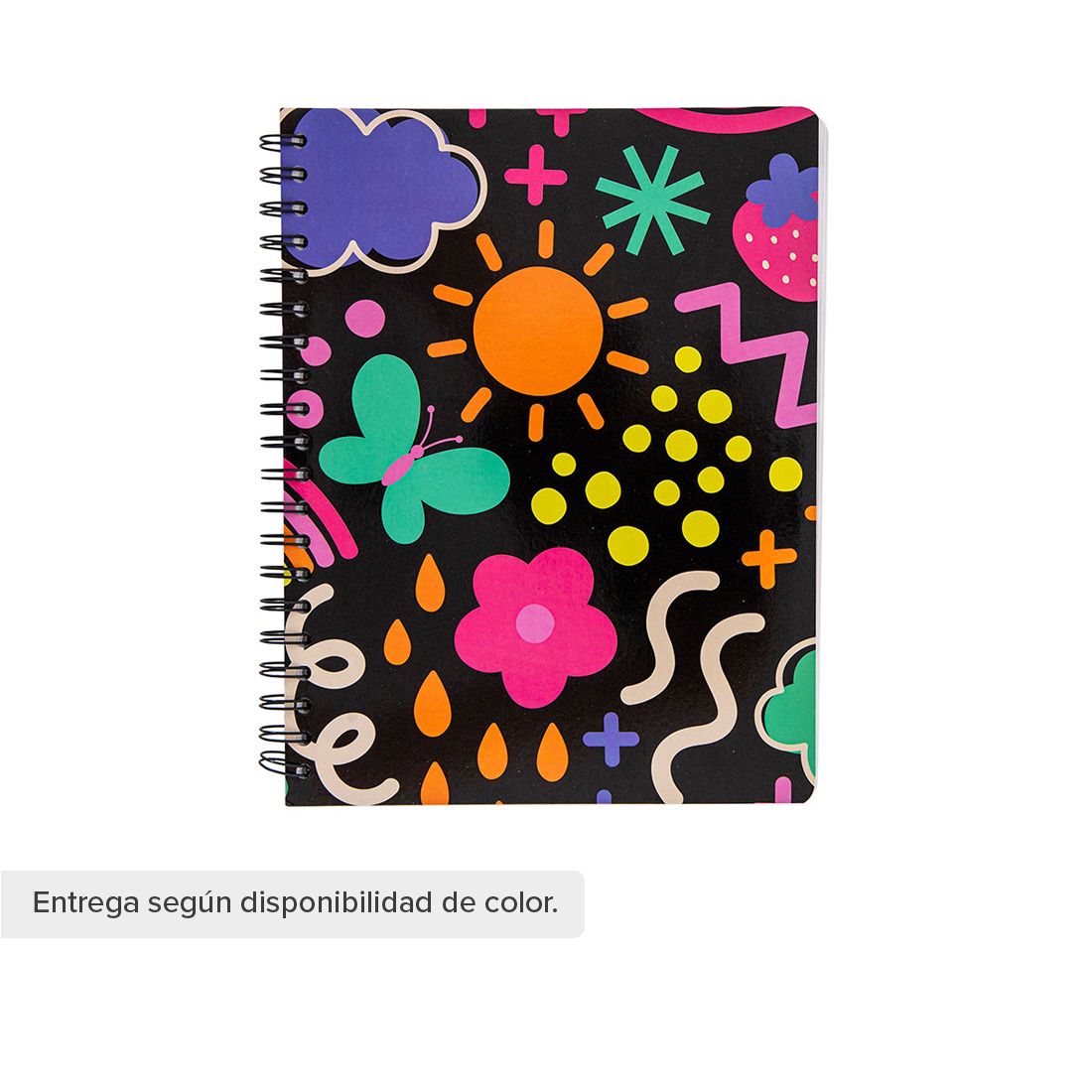 Cuaderno 5m Espiral Diseño Portada Suave 20x26cm 150hojas