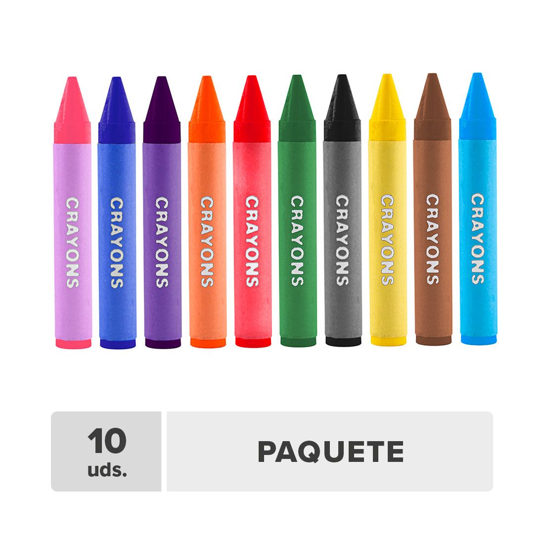 Crayones Jumbo 14x100mm 10unds