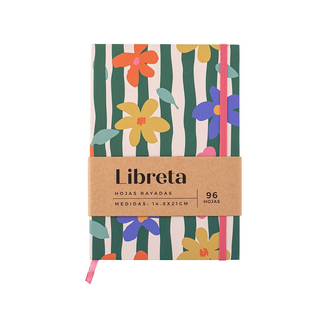 Libreta 14.8x21cm 96hojas