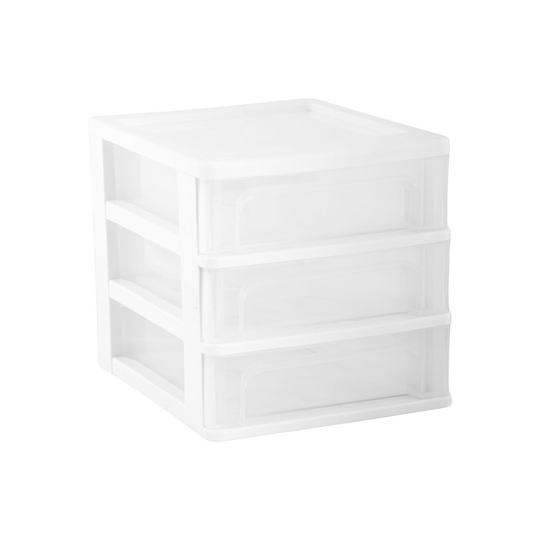 Gavetero Mini 3 Niveles Plástico 30x25x25cm