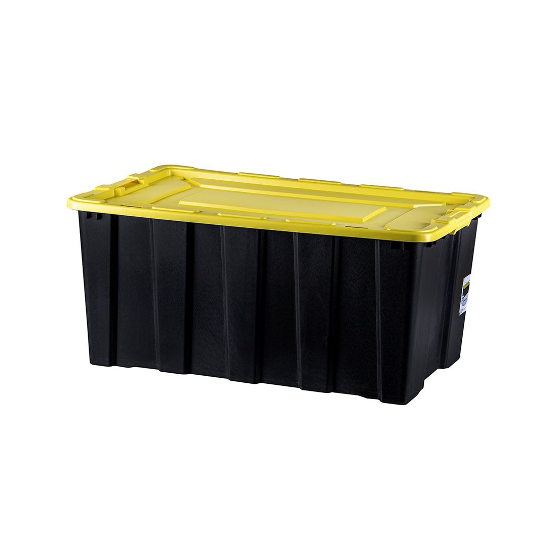 Caja Heavy Duty Tapa Amarilla Plástica 150lt