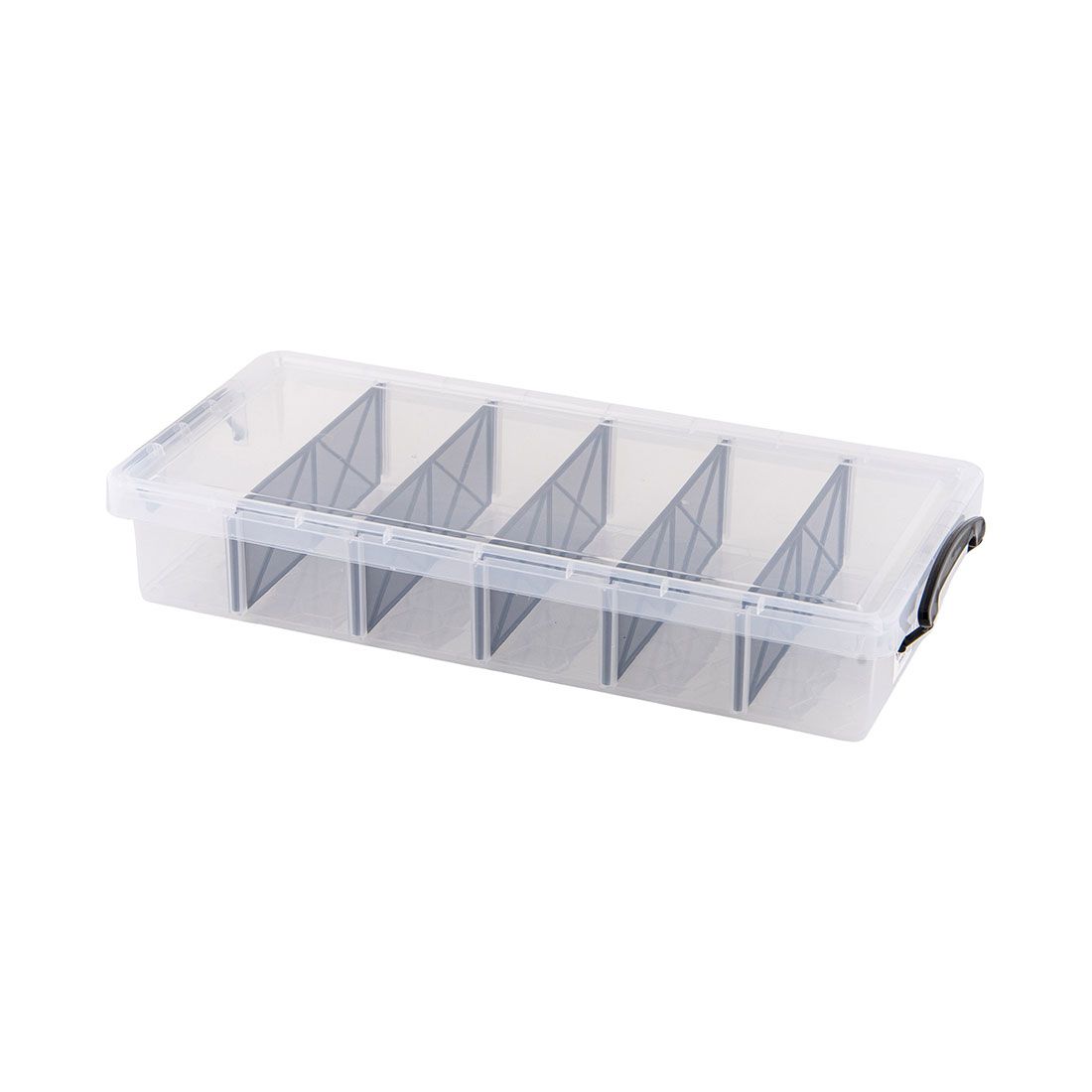 Caja Con Tapa Y Divisiones Plástica