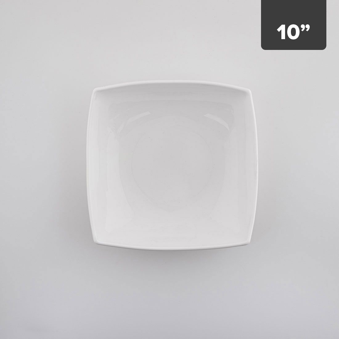 Bowl Cuadrado Temperado 10in