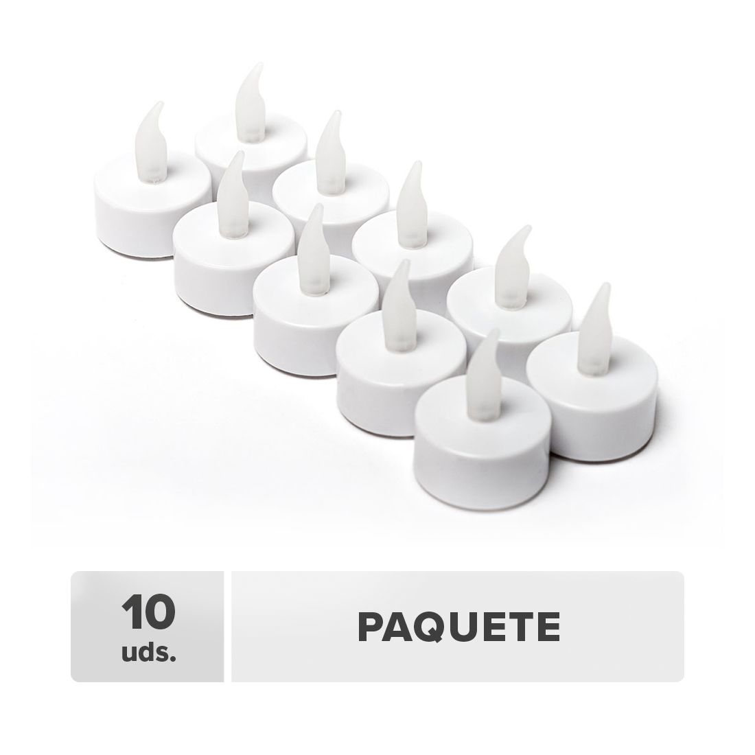 Tealight Luz Led 10unds
