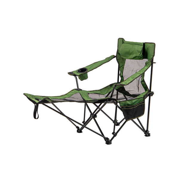Silla Camping Plegable Acero 168x62x35cm