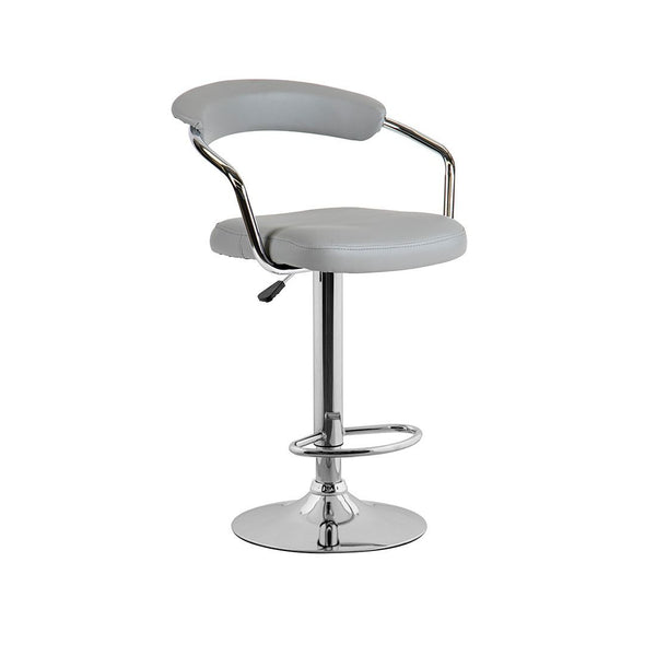 Banco De Bar Cuerina 52x52x85-106cm