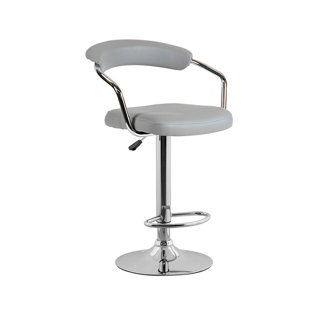 Banco De Bar Cuerina 52x52x85-106cm