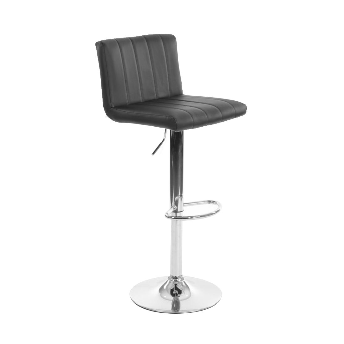 Banco De Bar Ajustable Cuerina 44x47x88-108cm