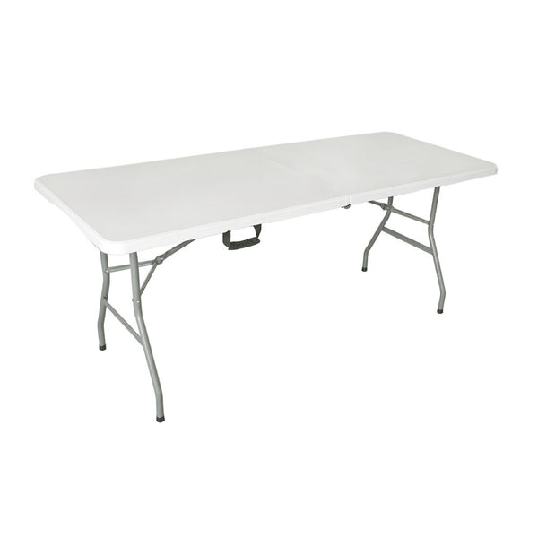 Mesa Plegable Rectangular Resina 180x74x74cm