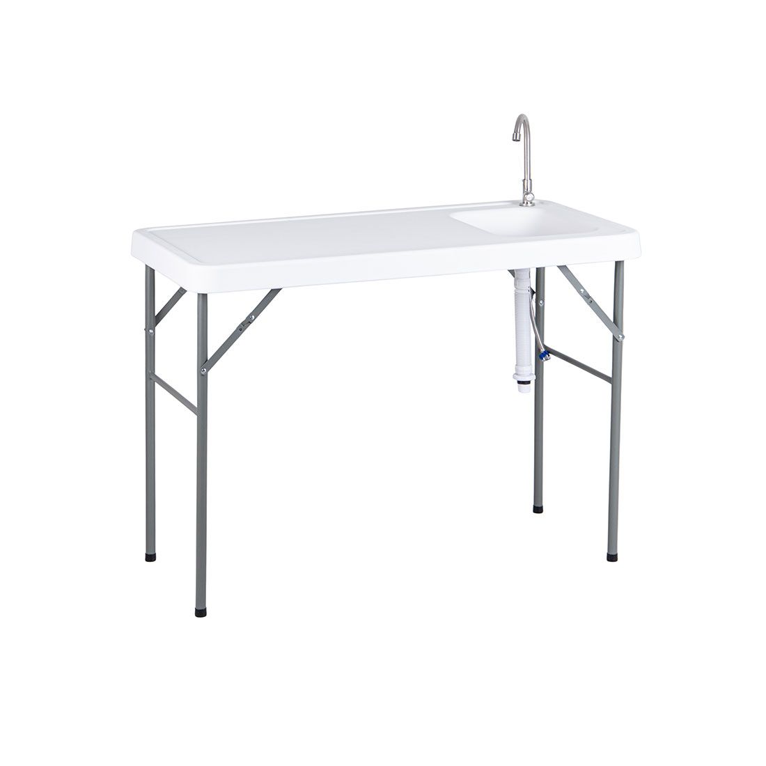 Mesa Plegable Con Fregadero Resina 115x60x84cm