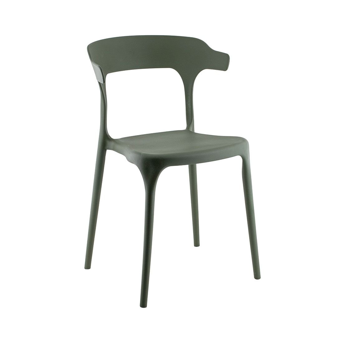 Silla Respaldar Angosto Polipropileno 39x48x74cm