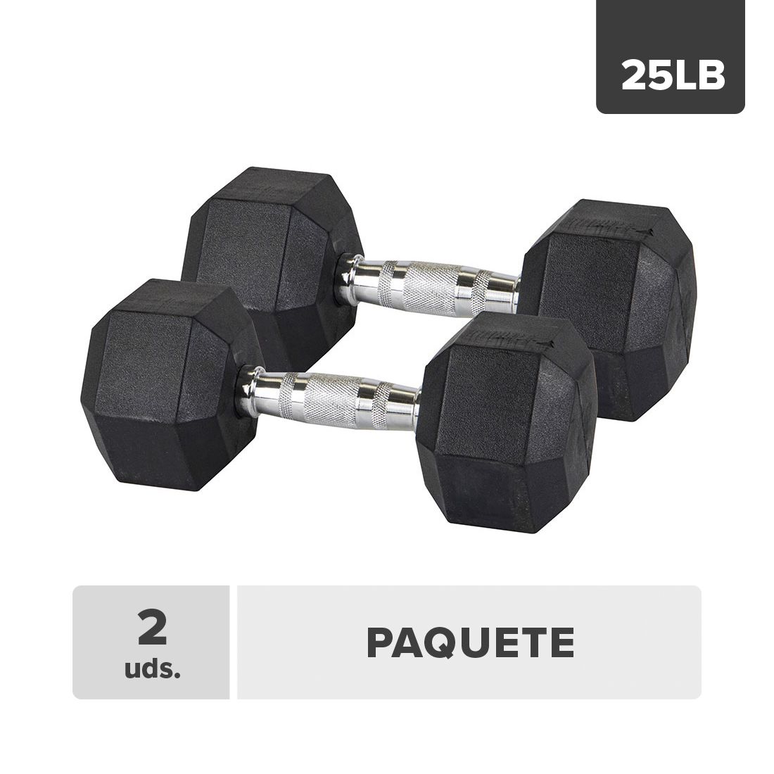 Mancuerna Acero Life Sport 25lb 2unds