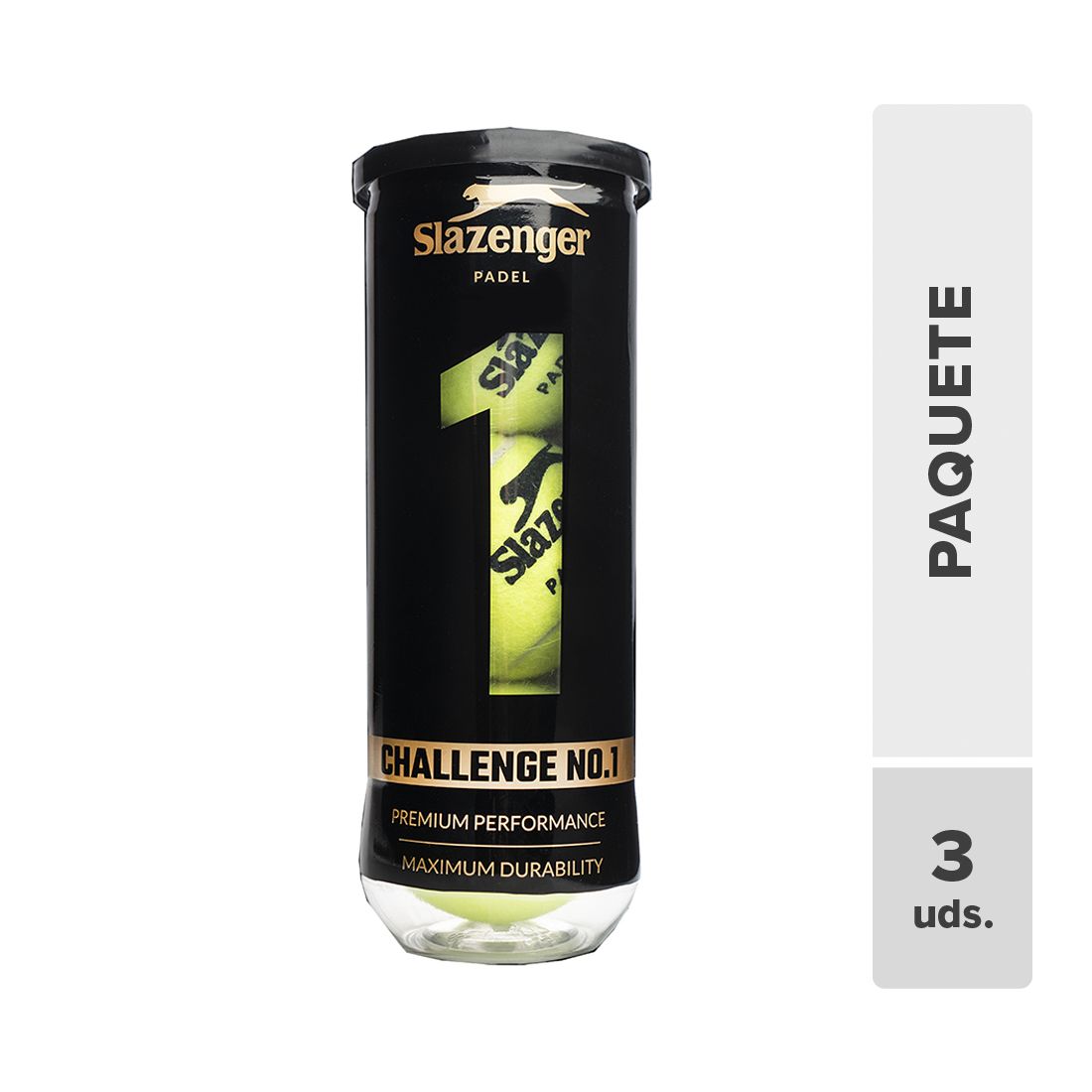 Pelota De Pádel Caucho Slazenger 3pcs