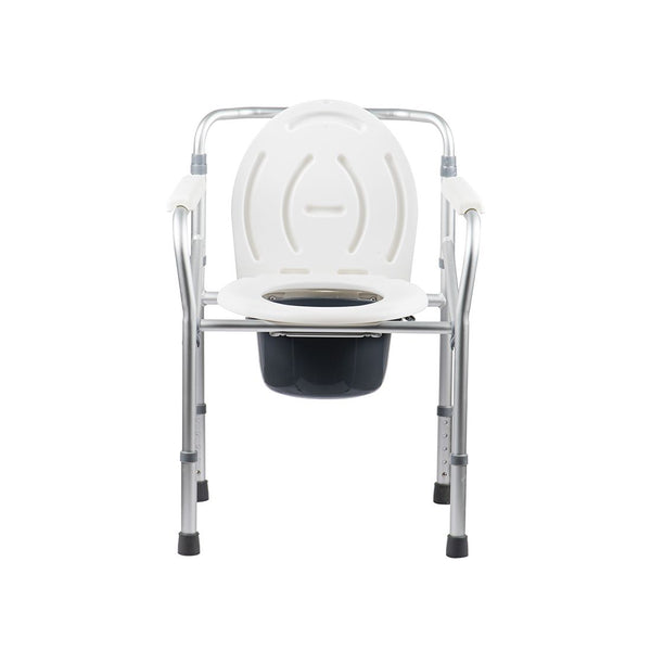 Asiento Inodoro Adulto Aluminio 45x57x87cm Max 113kg