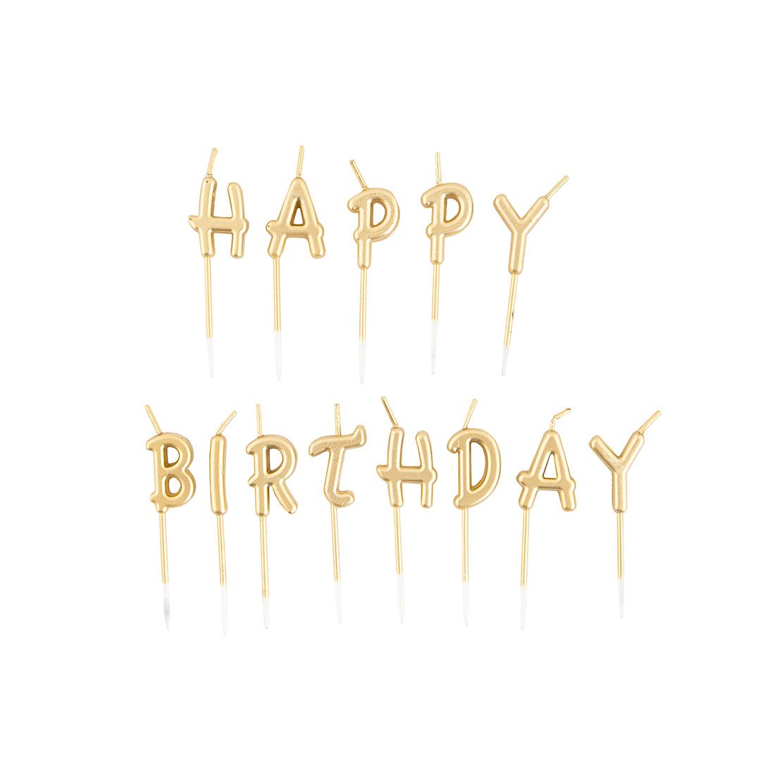 Candela Happy Birthday 1.8x0.6x2.8cm 13pcs