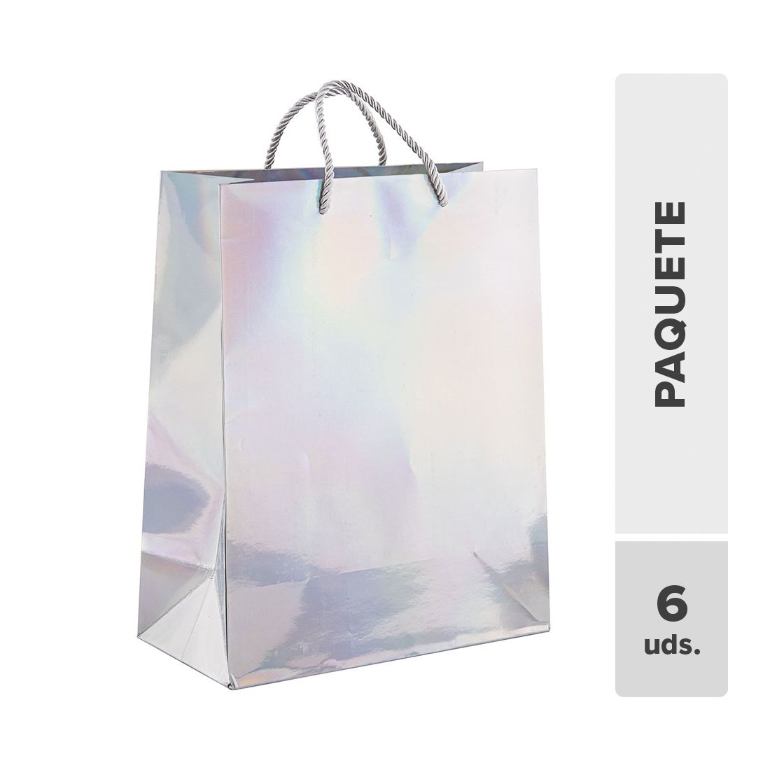 Bolsa Regalo Rectangular Cartón 32.4x26x12.7cm 6pcs