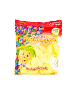 Globo Latex Palmerito Calidad Helio #12 25und Marfil