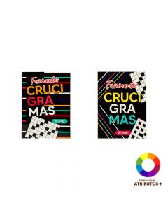 Libro Crucigramas 80 Páginas