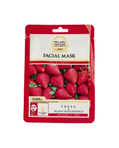 Mascarilla Facial Nevada Anti Edad Tonificante Fresa