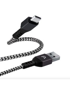 Cable Tipo C A USB 2.0 Dura Form Trenzado Nailon 1.8m Negro
