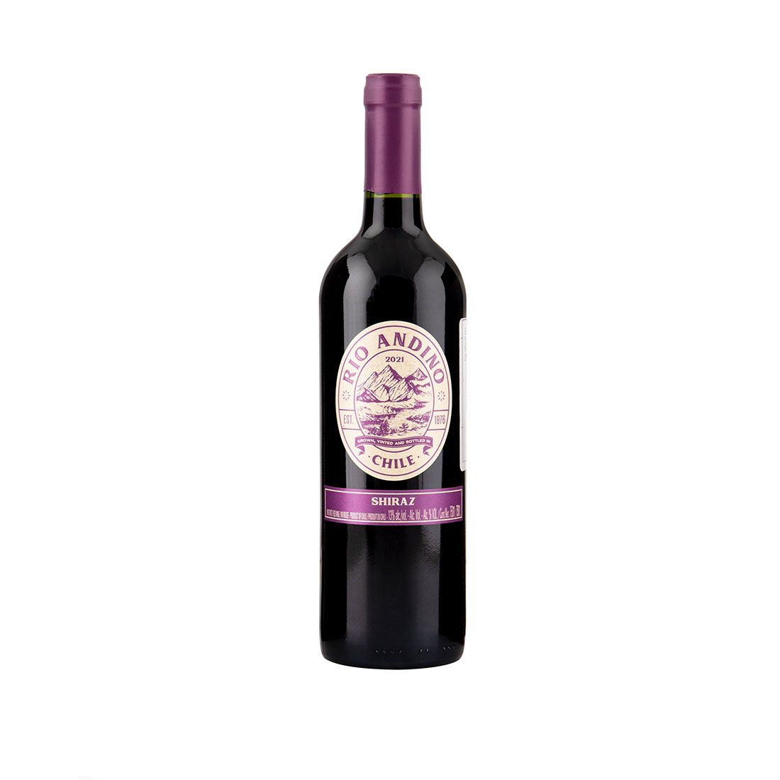 Vino Shiraz Río Andino 750ml