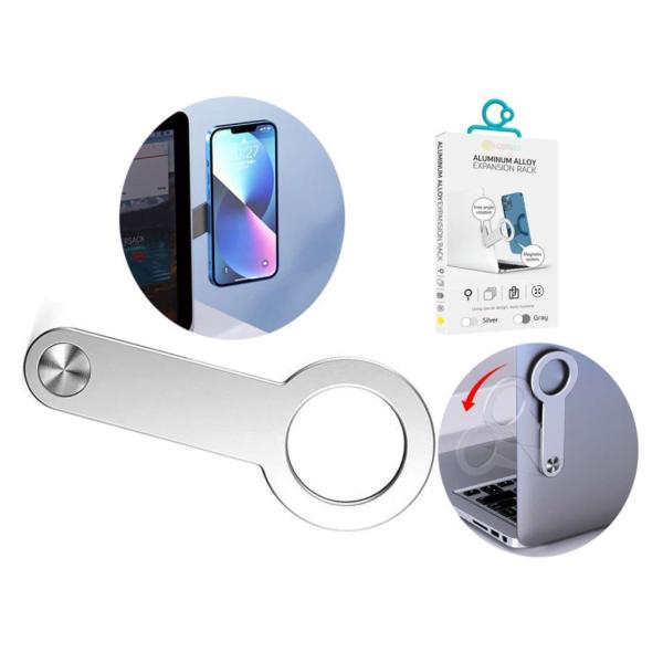 Soporte Magnetico Para Celular Modelo 51006 Coteci Gris