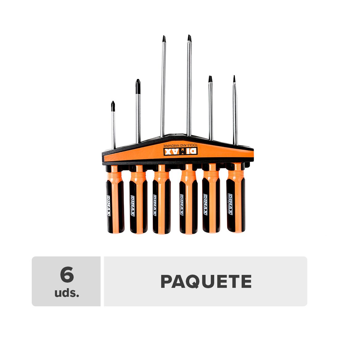 Desatornillador Punta Imán Dimax 6pcs