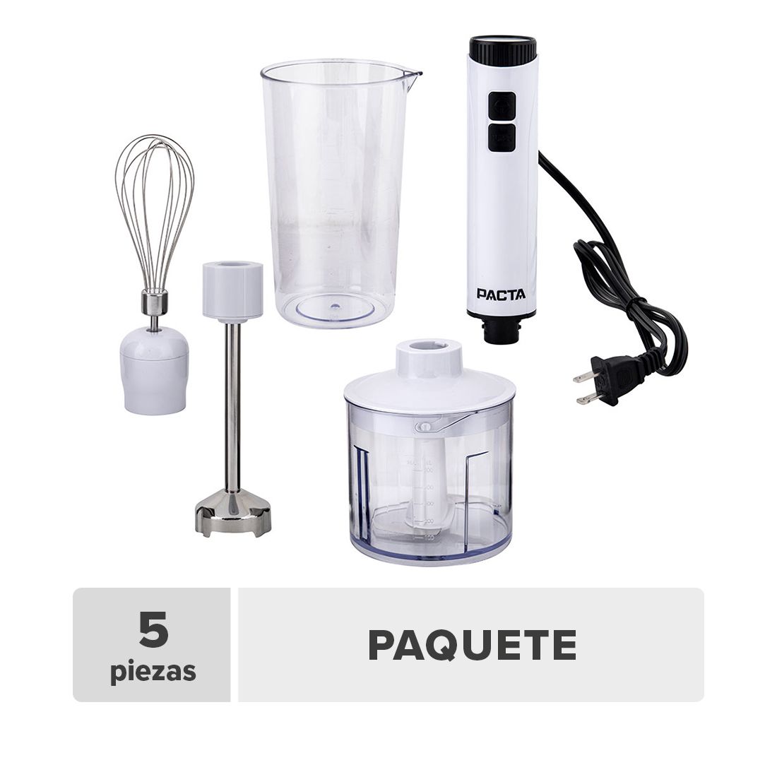 Batidora Inmersión 3 En 1 400w