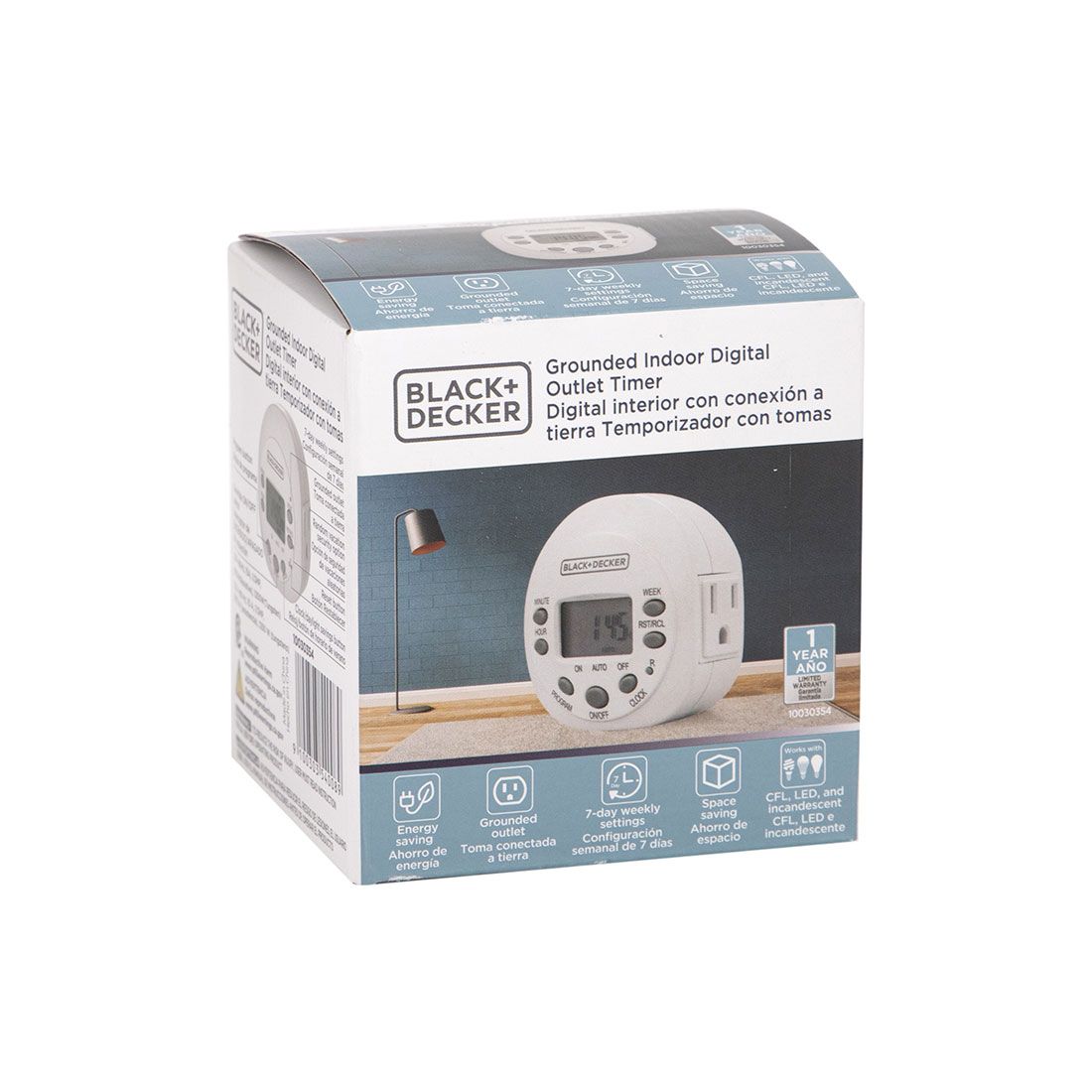 Temporizador Digital Interior Black&decker