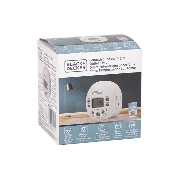 Temporizador Digital Interior Black&decker