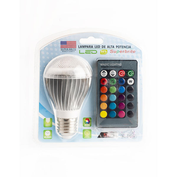 Bombillo Led Control Remoto 5w