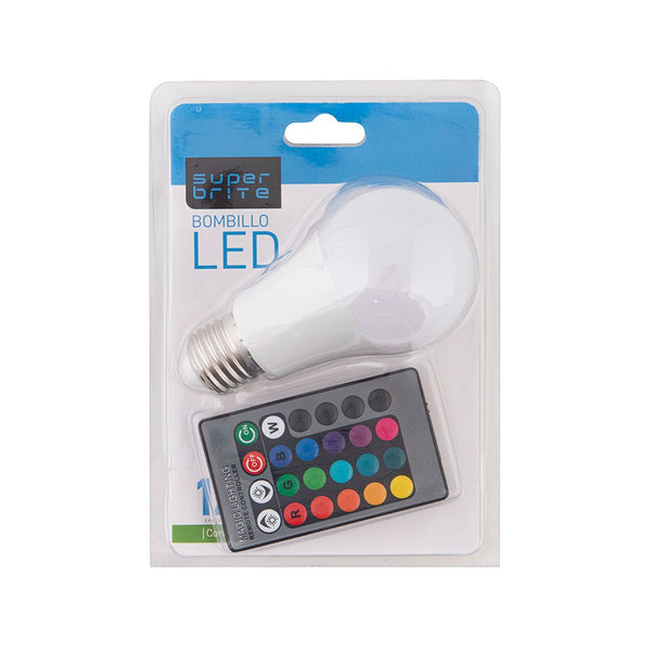 Bombillo Led Control Remoto 12w
