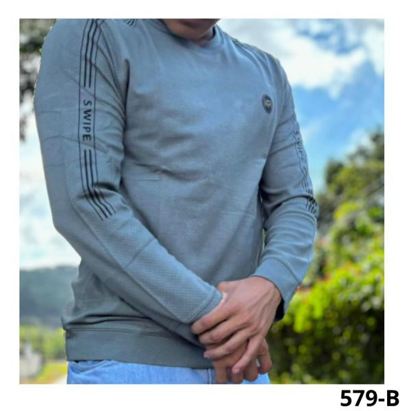 Camisa Manga Larga Verde Musgo XS