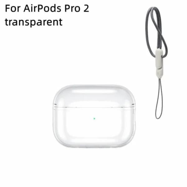 Estuche Cristal Para Airpods Pro 1/2 Modelo 73046 Coteci Transparente