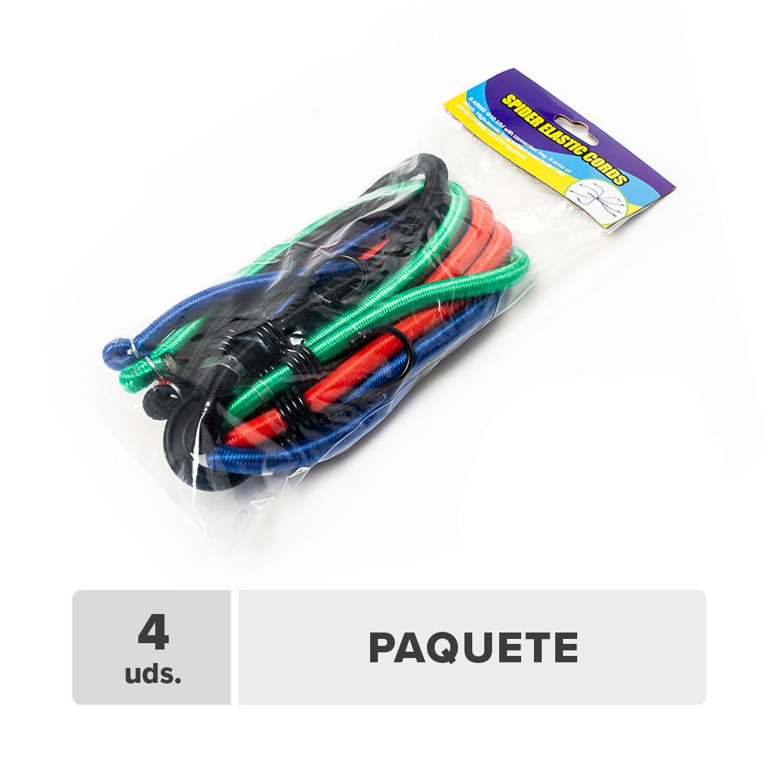 Lingas Amarre Tipo Araña 4unds