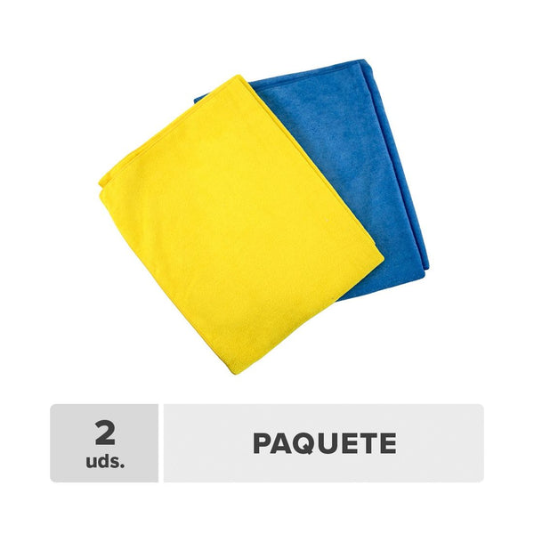 Paño Microfibra 68x135cm 2unds
