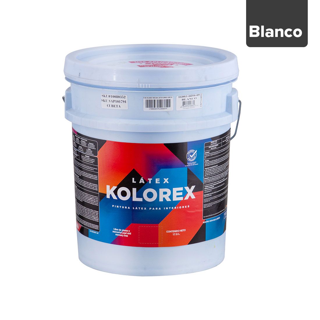 Pintura Blanco Interior Kolorex 5gl