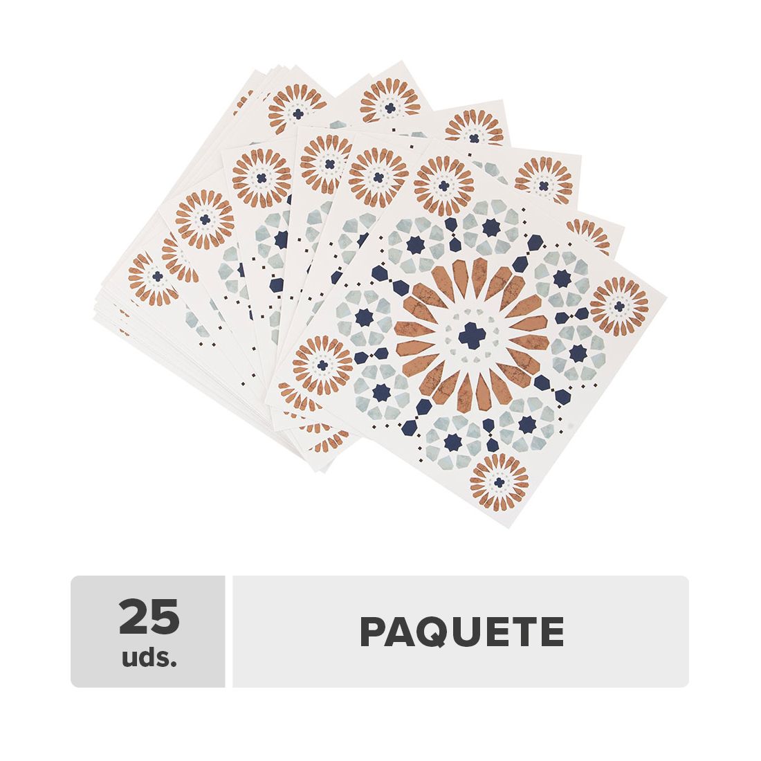 Azulejo Adhesivo Mazarine Vinil 20x20cm 25pcs