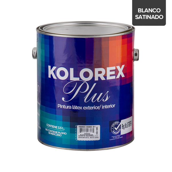 Pintura Blanco Satin Int/ext Kolorex 1gl