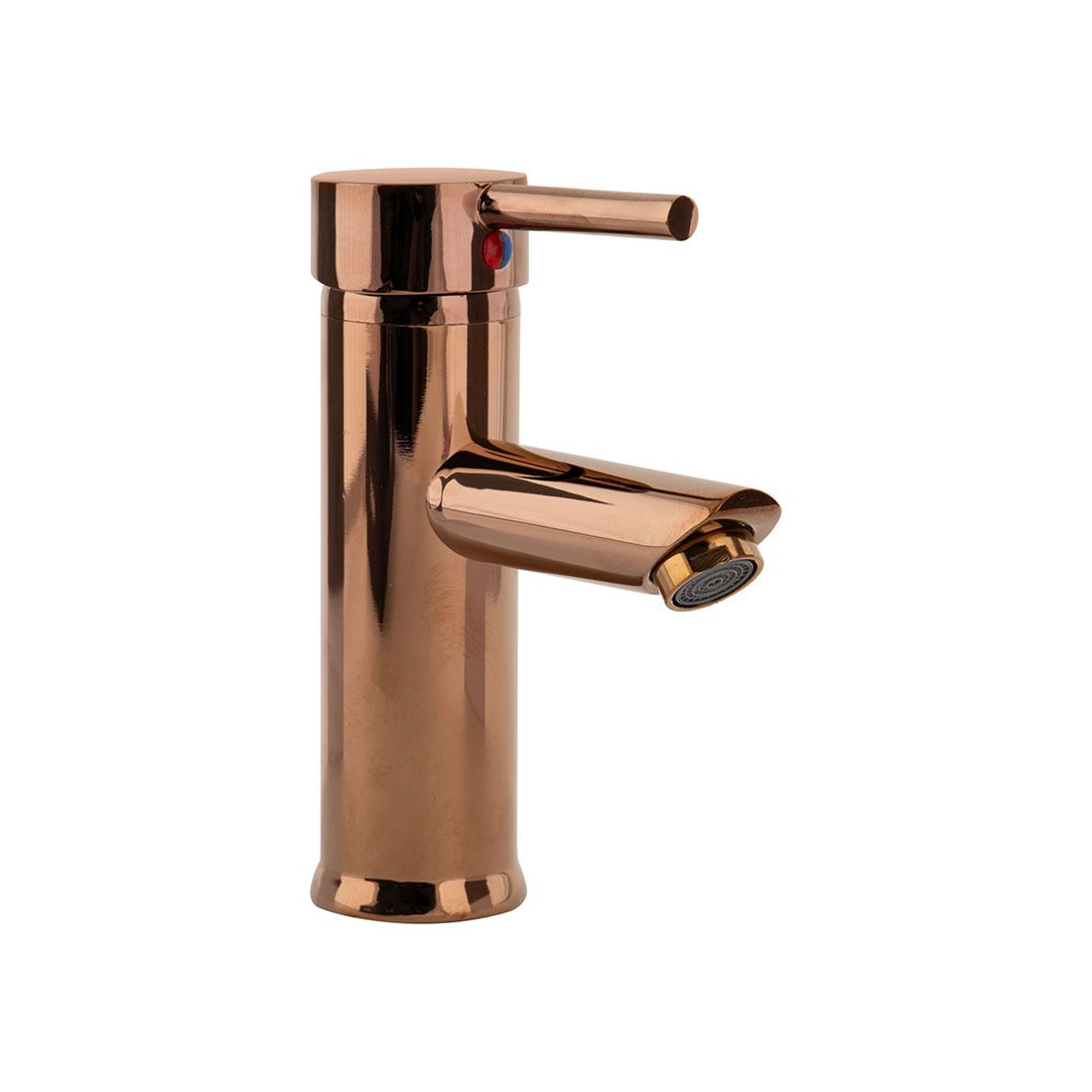 Grifo Lavatorio Oro Rosa 17cm