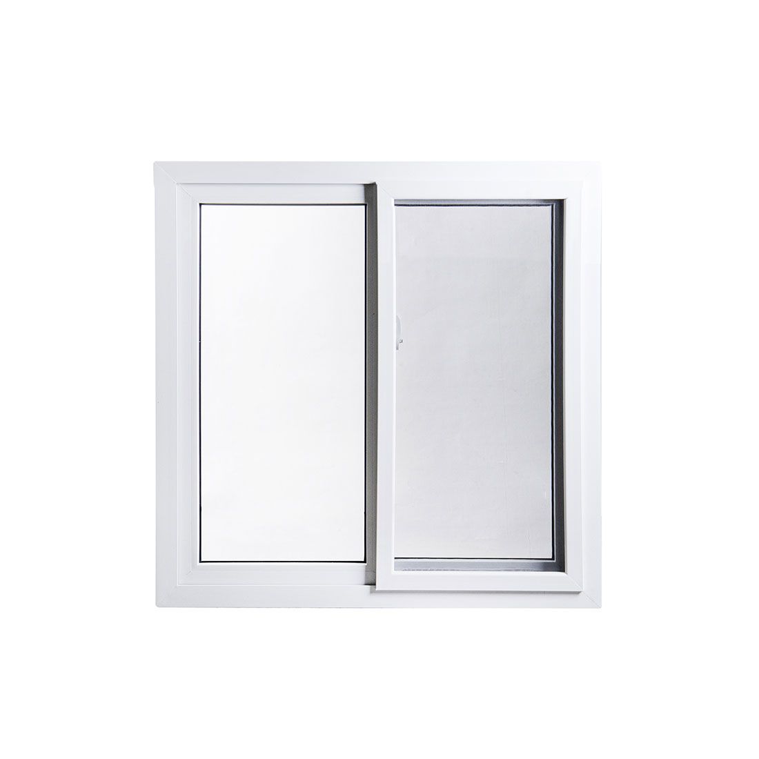 Ventana Vidrio Marco Pvc 6mm-1x1m
