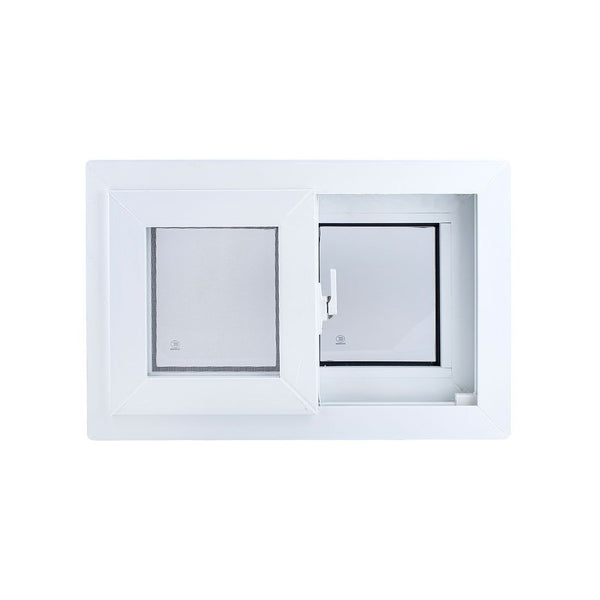 Ventana Vidrio Marco Pvc 6mm-40x60cm
