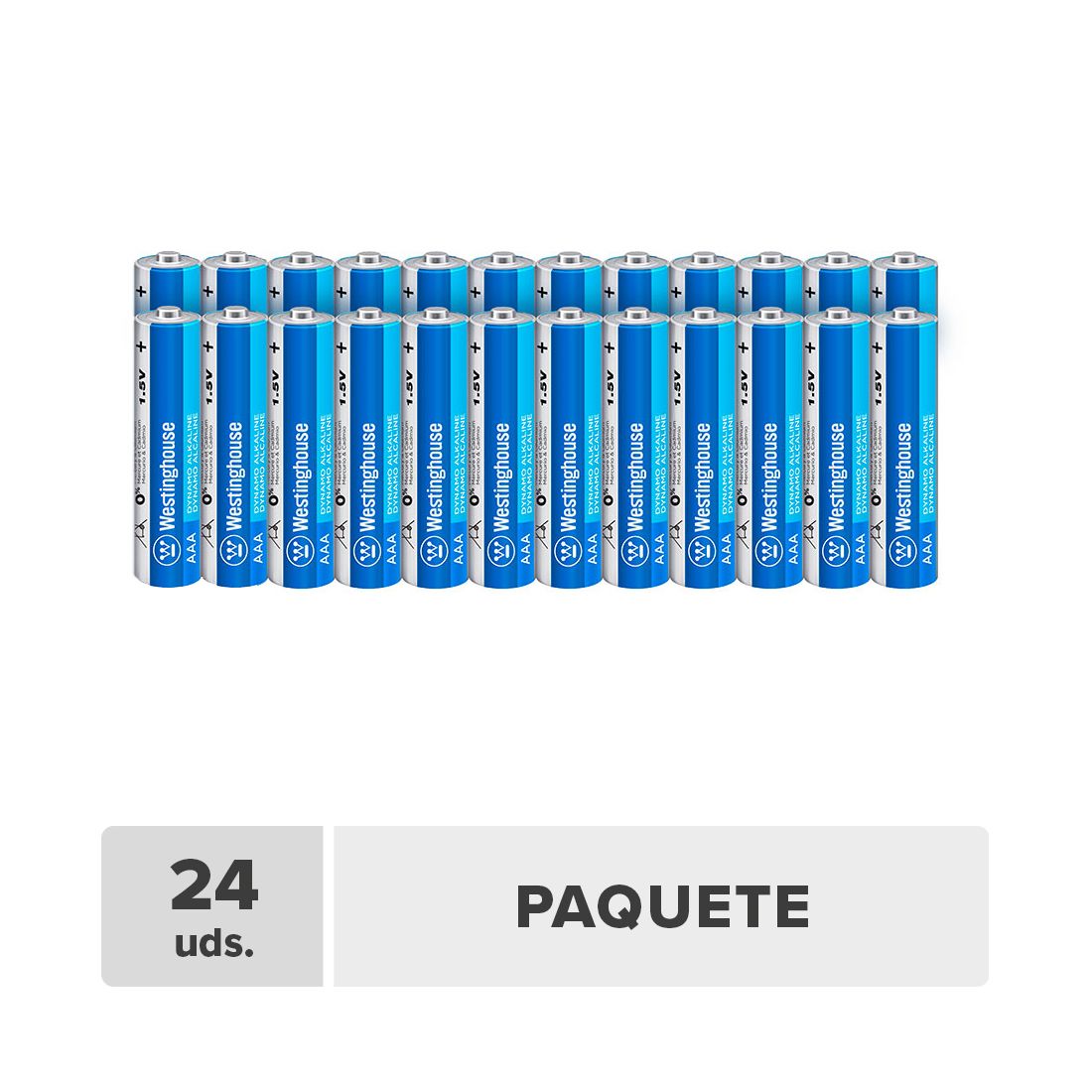 Batería Alcalina AAA Westinghouse 24unds