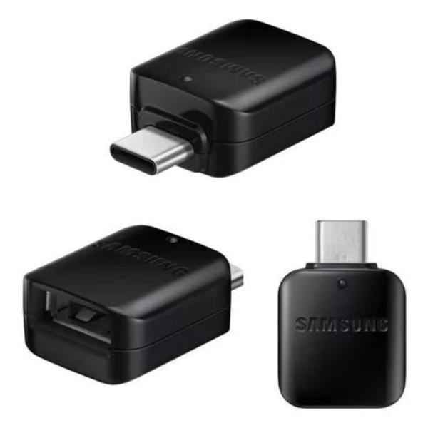 Adaptador Otg Usb Tipo C A Usb Tipo A Samsung 1.1 "M" Negro